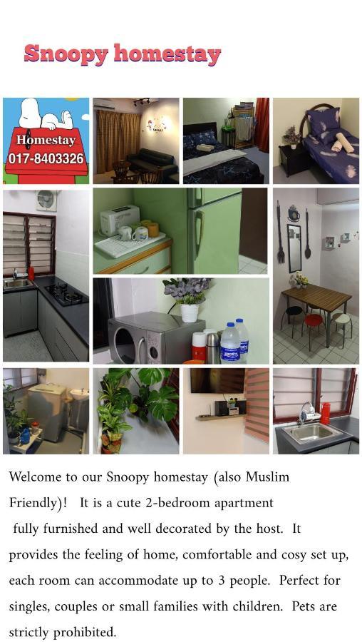 Snoopy Homestay Two Bedroom Бату-Пахат Екстер'єр фото